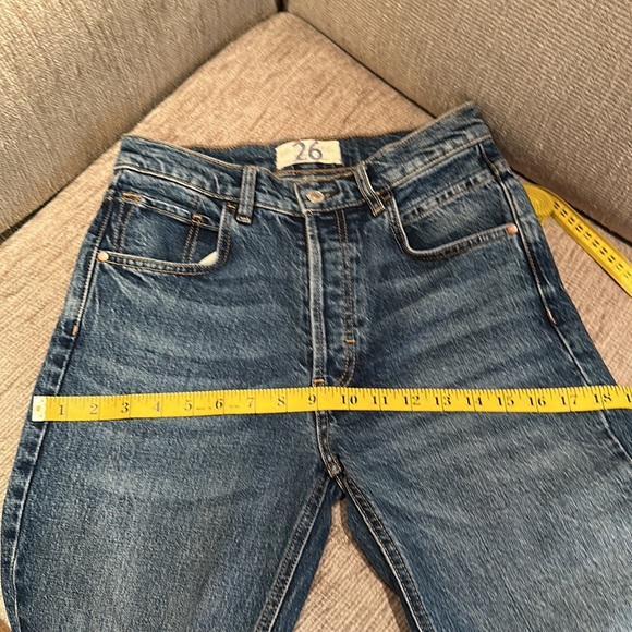 We the Free Bootcut Jeans size 26 high rise button fly - Picture 12 of 13